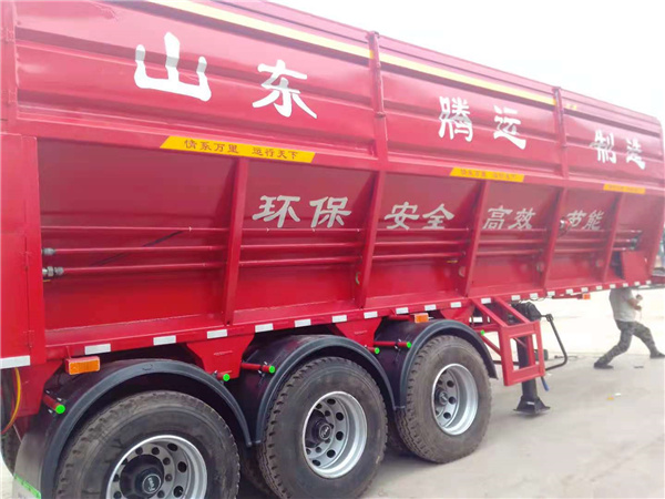 智能輸送帶半掛車(chē)